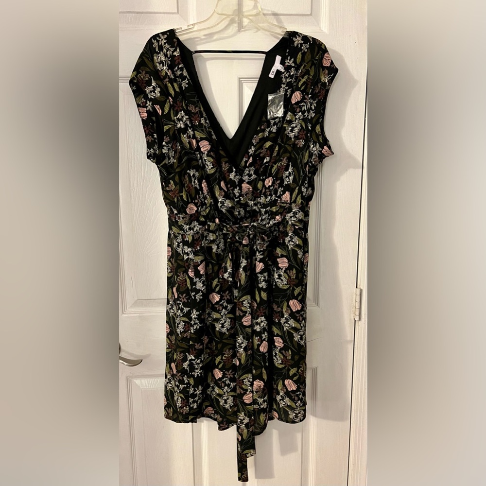 NWOT (has extra button attached) 1X dress